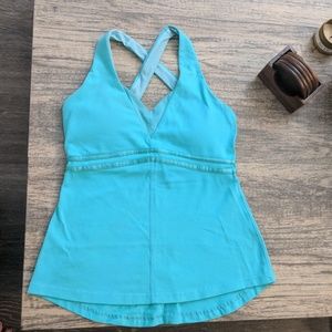 Turquoise Lululemon Athletic Top